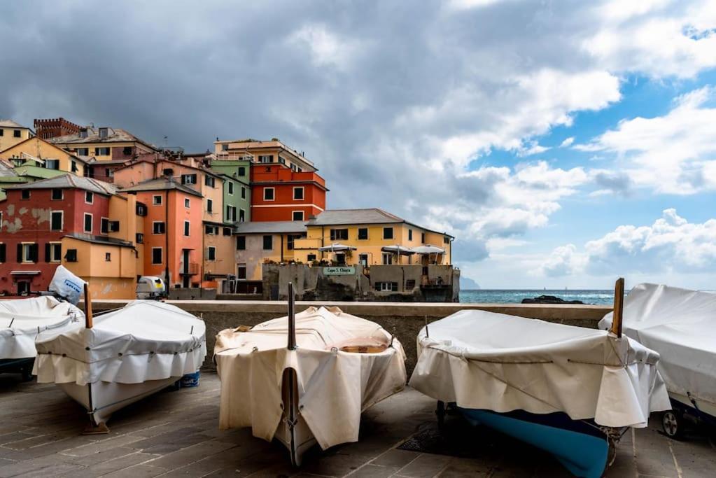 Ferienwohnung Rosy'S House Un Attico A Due Passi Dall'Acquario Parking Free Genua Exterior foto
